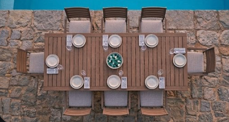 Ensemble Repas Extérieur Complet