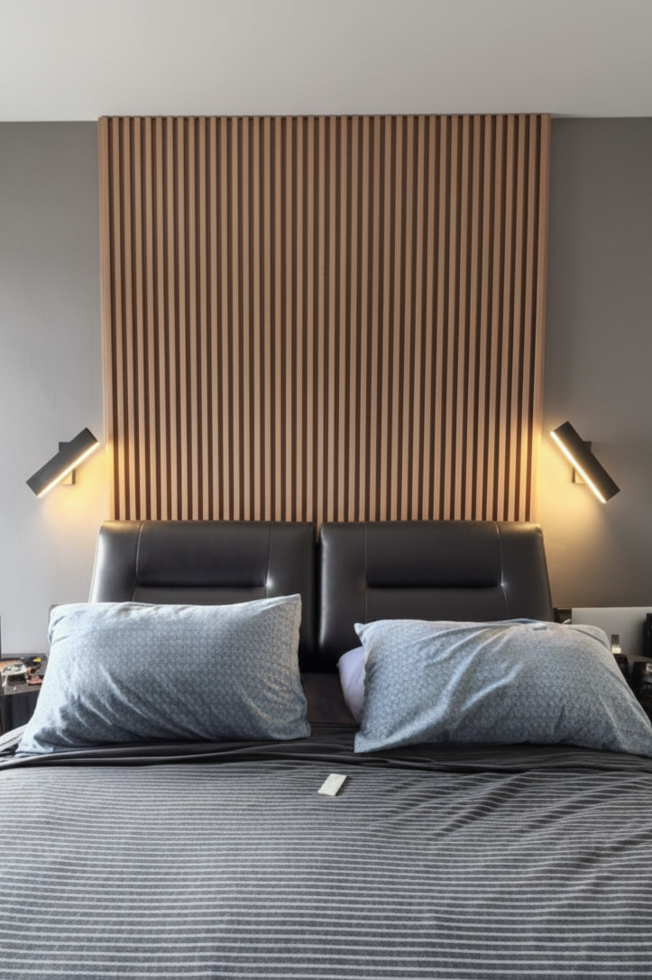 Applique de Chevet Bois Massif LED